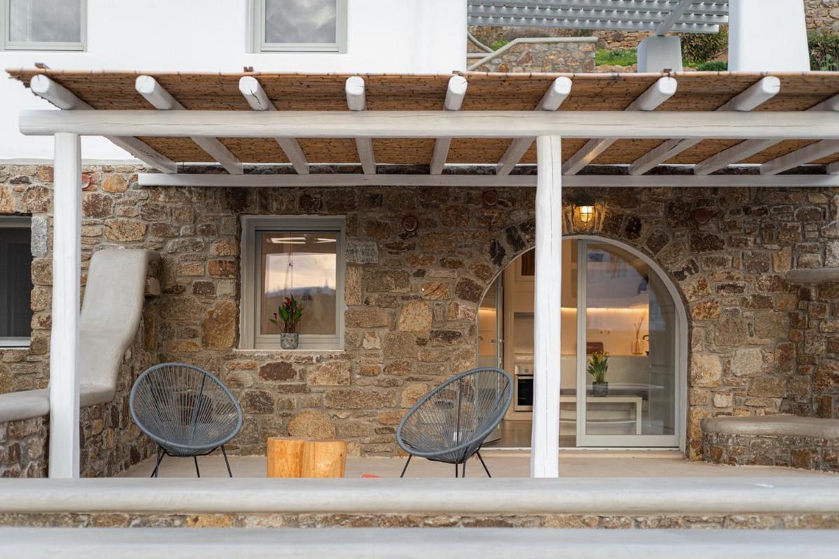 Koumi Homes Mykonos Ftelia  Esterno foto