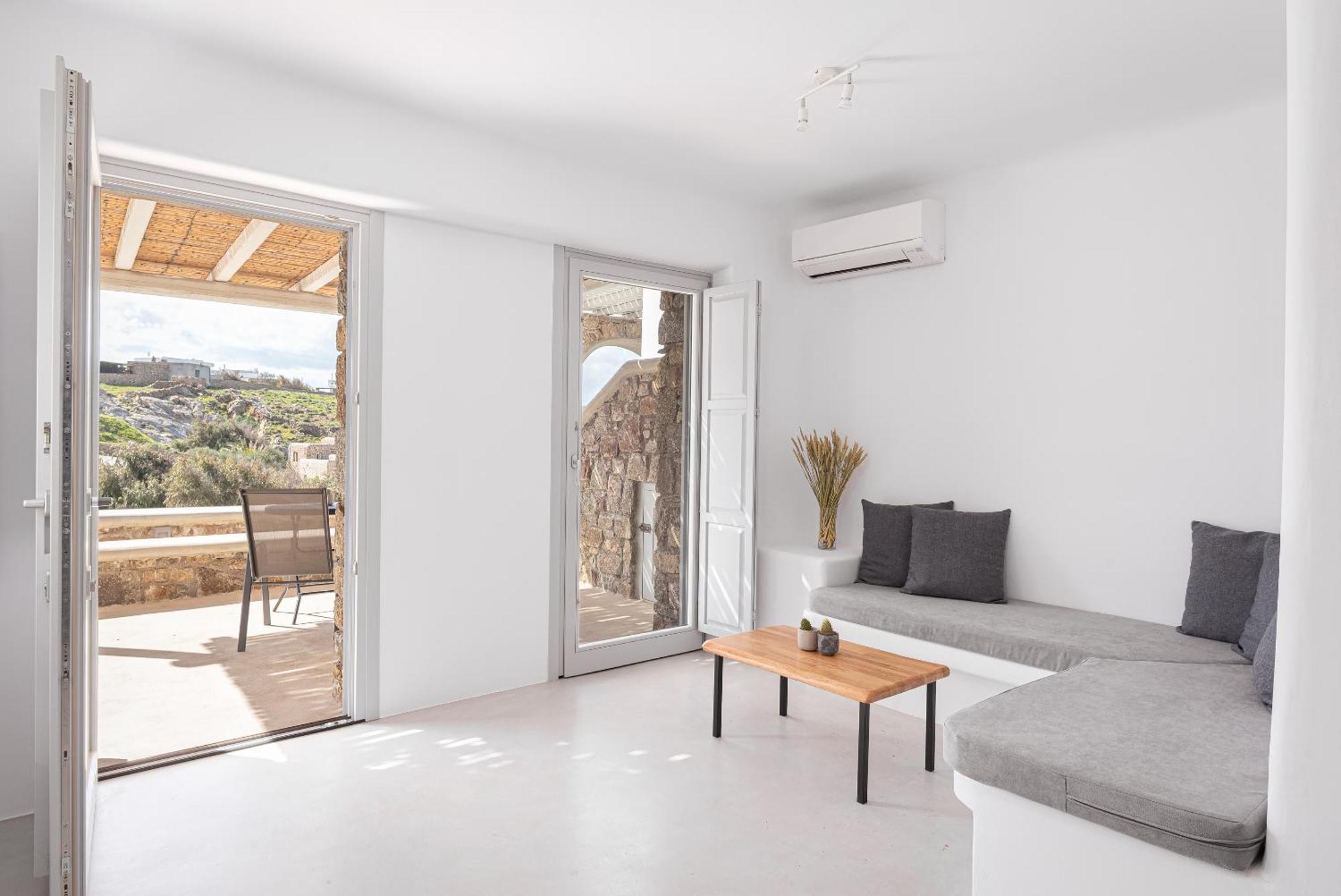 Koumi Homes Mykonos Ftelia  Esterno foto