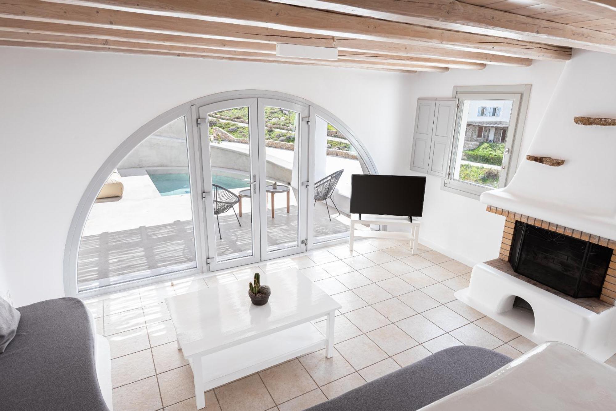 Koumi Homes Mykonos Ftelia  Esterno foto