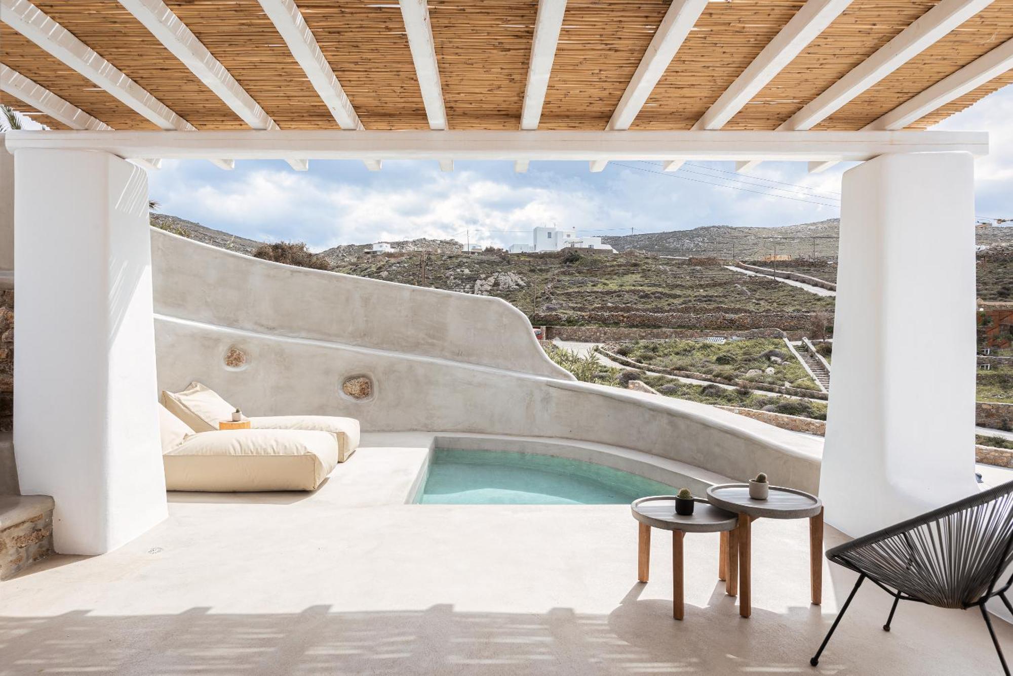 Koumi Homes Mykonos Ftelia  Esterno foto